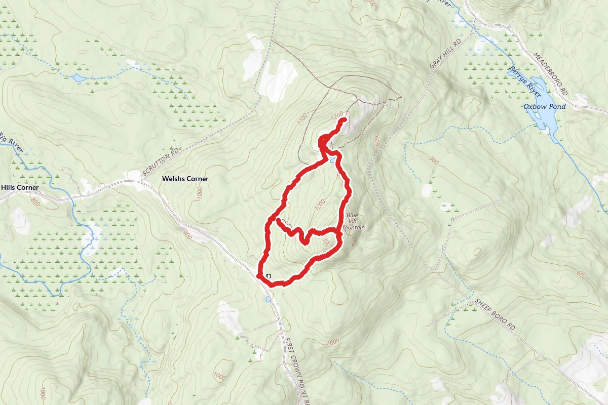 Blue Job Mountain Loop