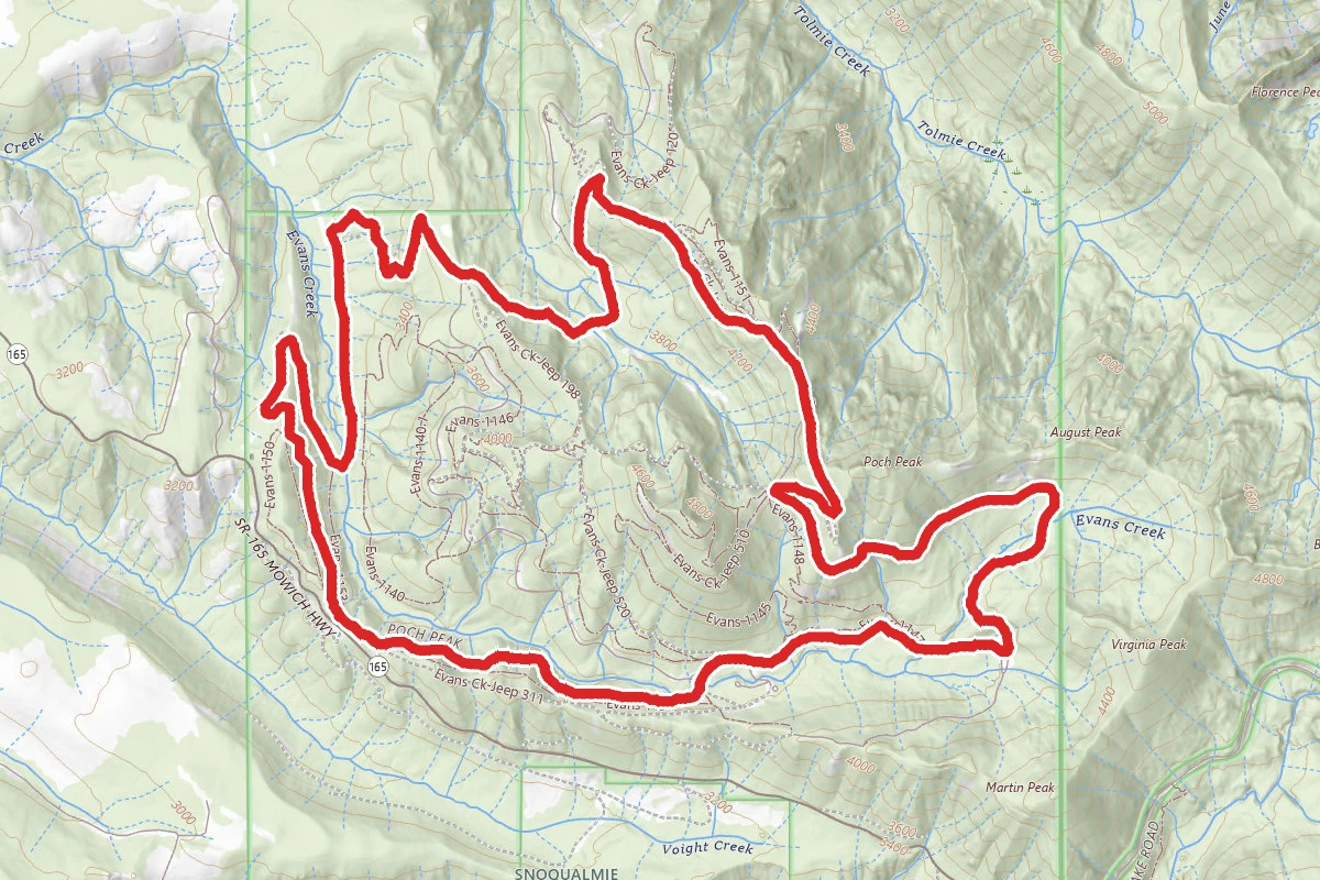 Evans Creek OHV Loop