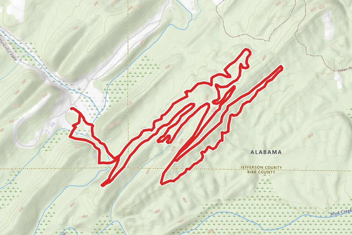 Pig Iron Trail and Cannon Ball Trail Loop