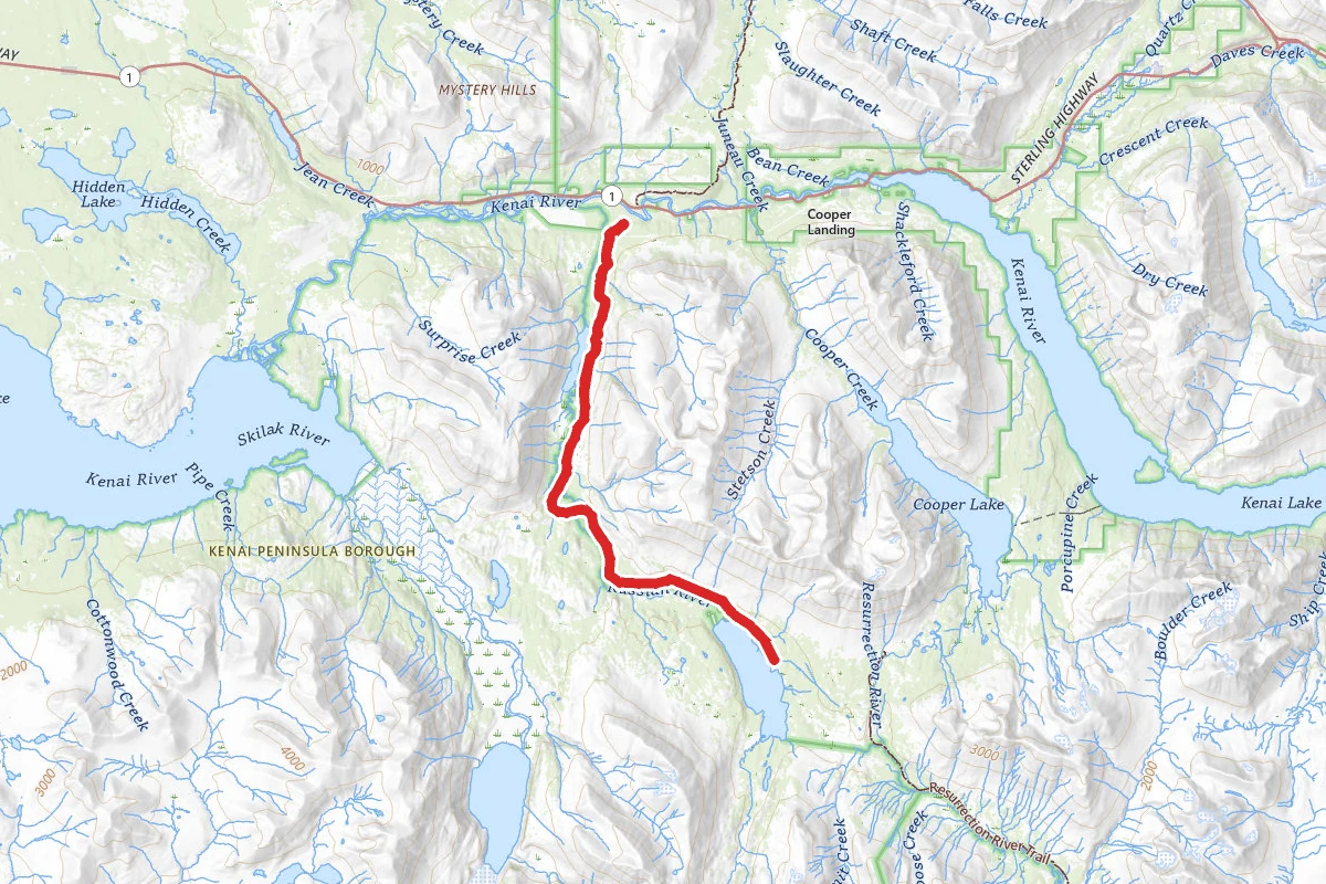 Russian Lakes Trail