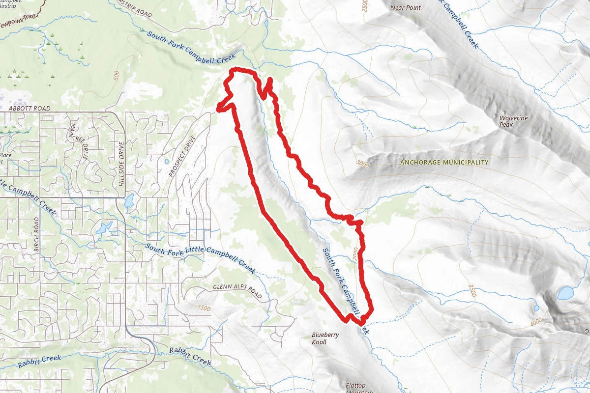 Middle Fork and Powerline Loop Trail