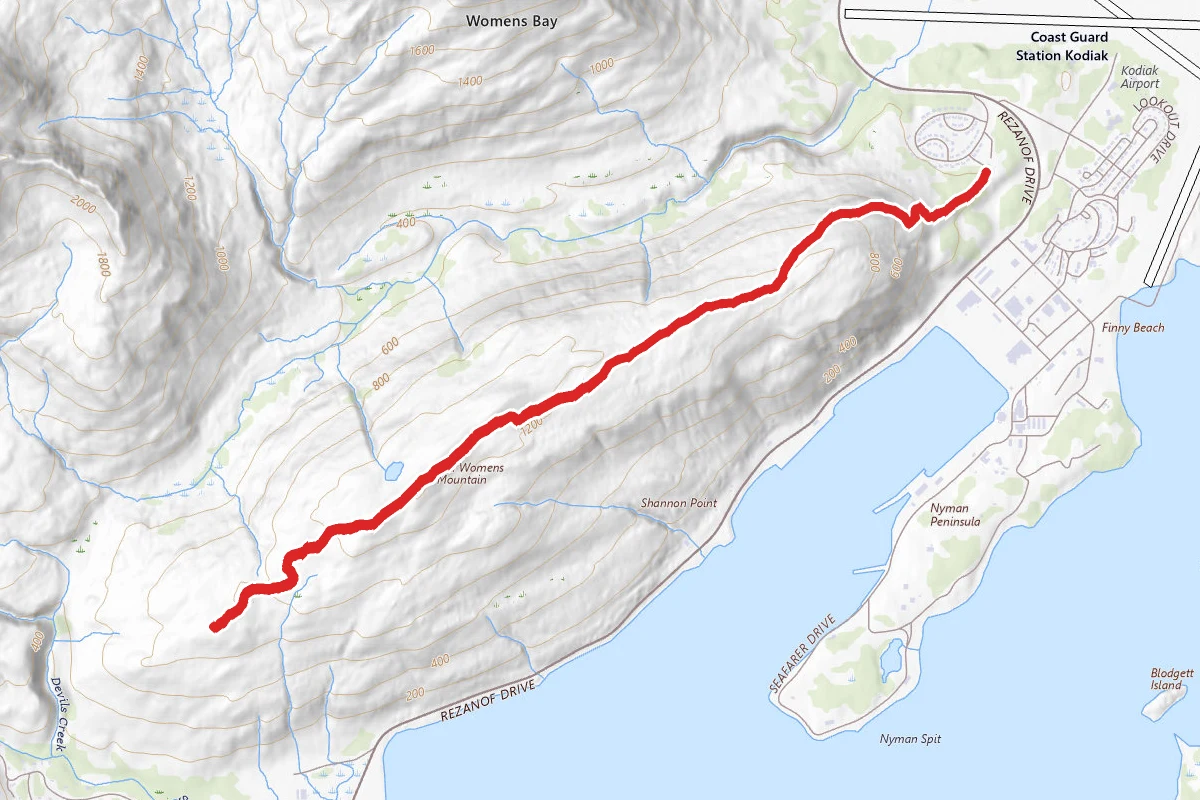 Old Women's Mountain Trail