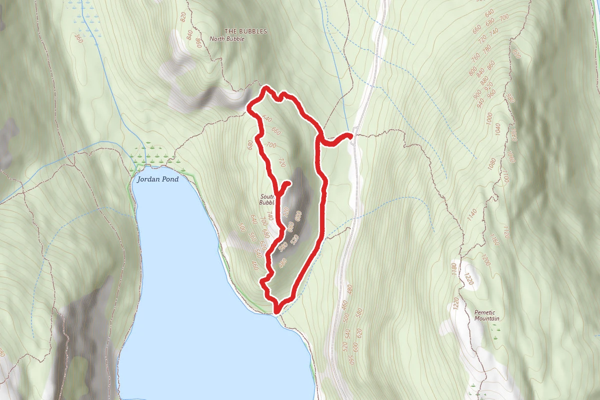 South Bubble Mountain and Jordan Pond Loop