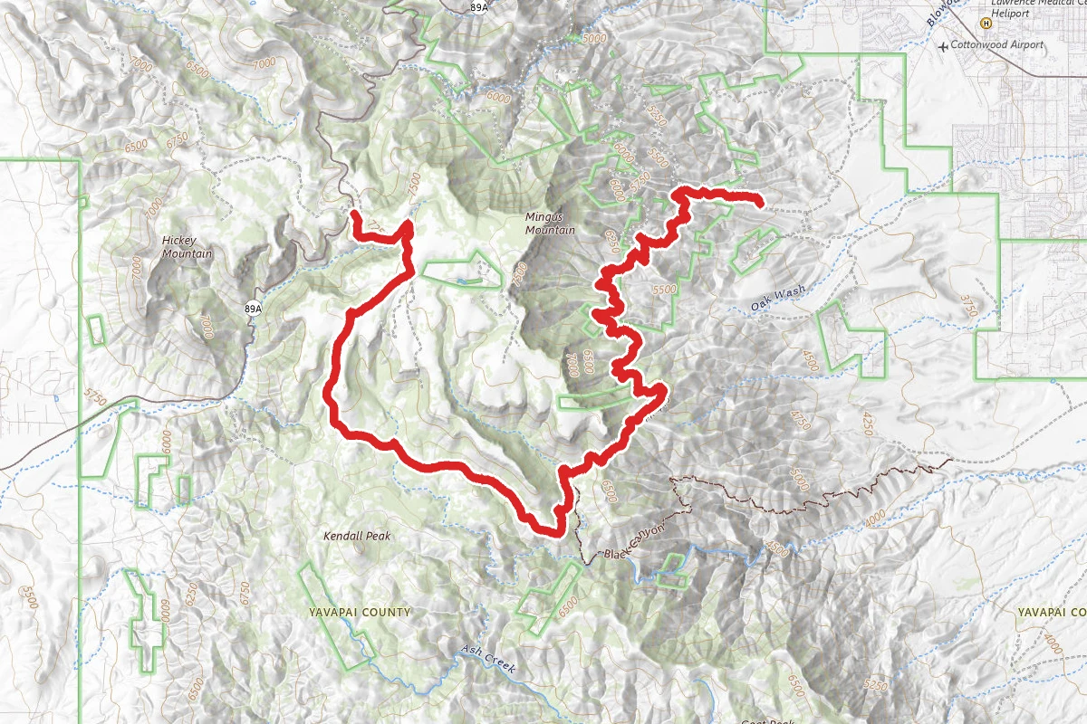 Mingus Mountain OHV Trail