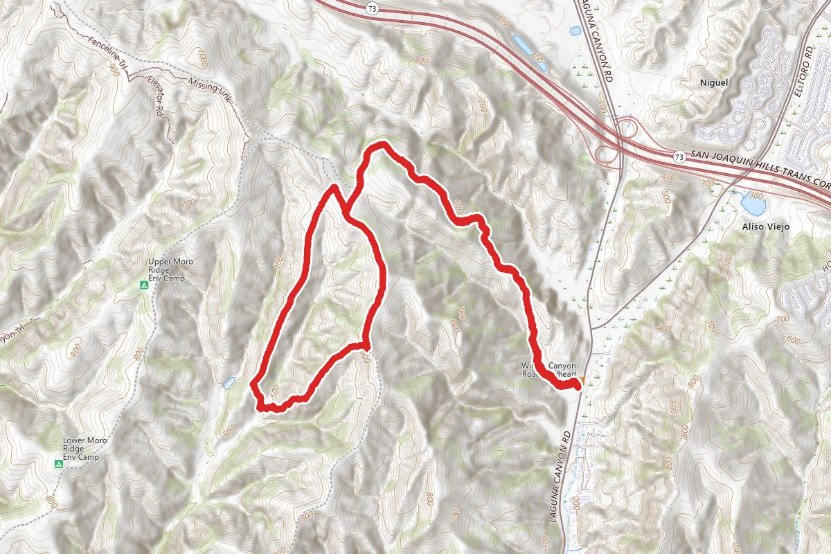 Willow, Bommer Ridge and Emerald Canyon Loop