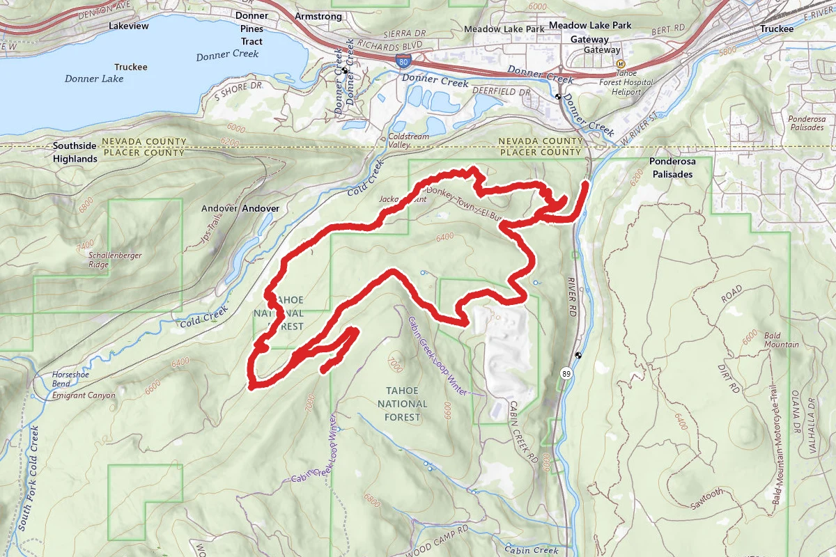 Yogi Bear and Jellystone Jump Trail Loop
