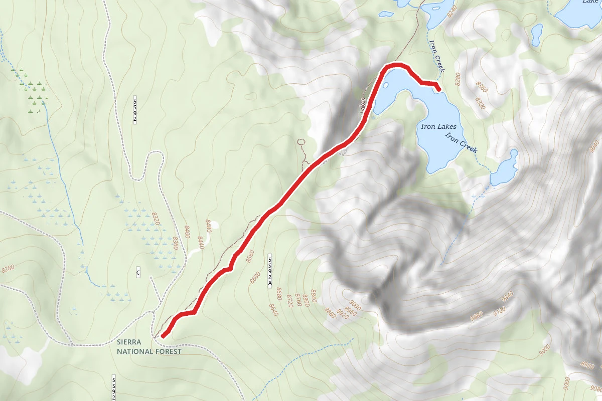 Iron Lakes Trail