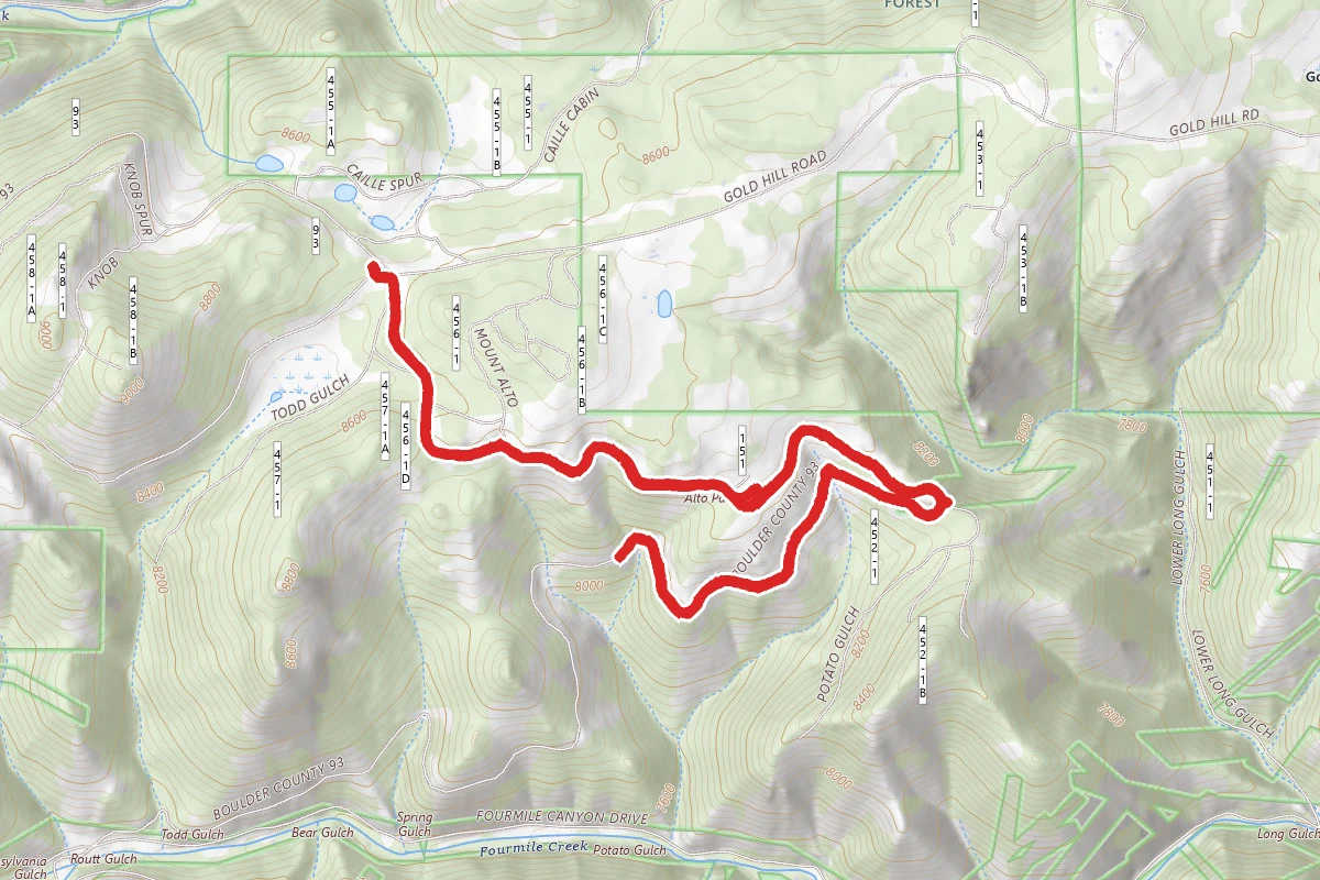 Switzerland Trail, Gold Hill Site