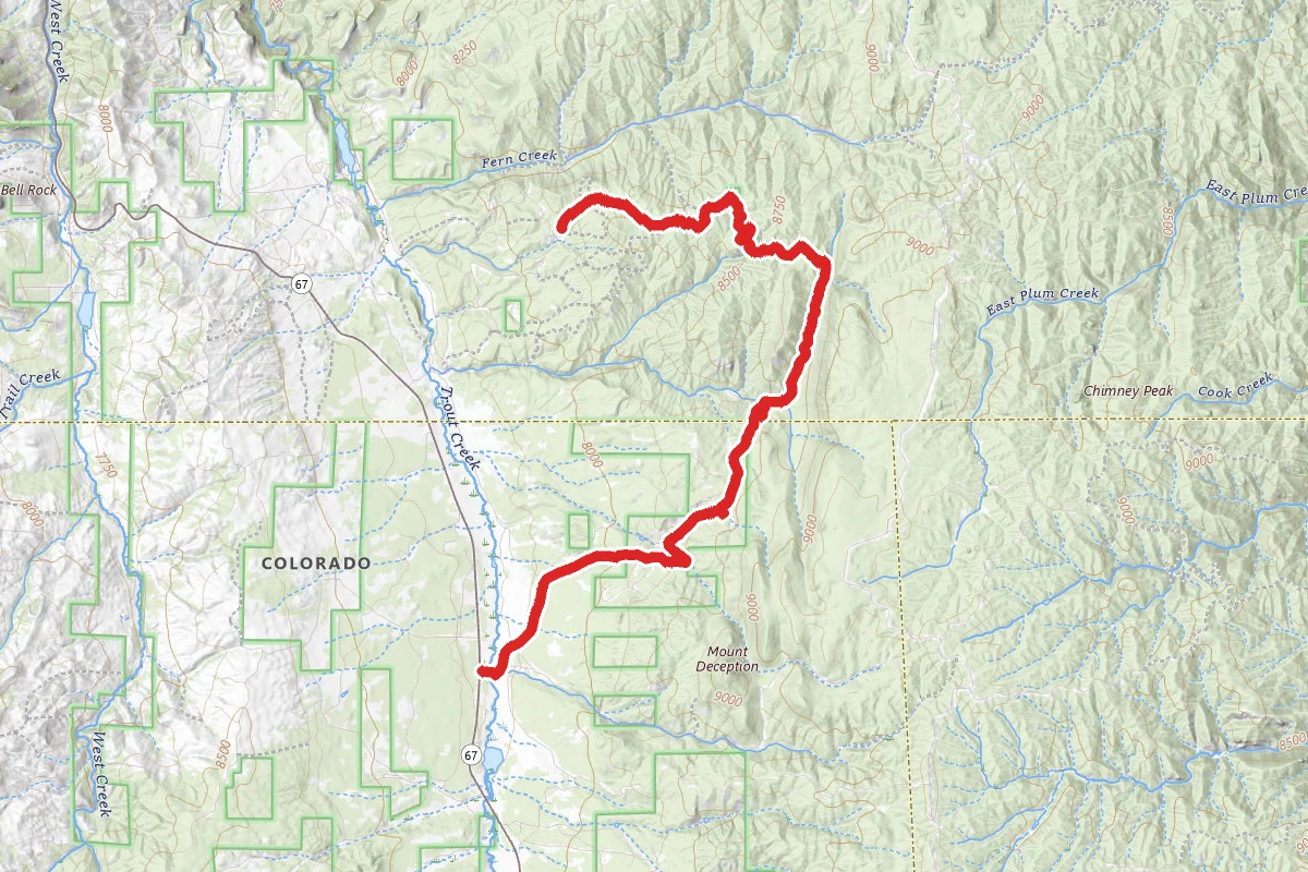 Missouri Gulch OHV Route