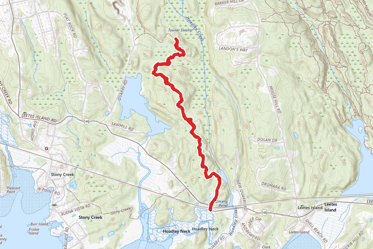 Stony Creek to Thimble Islands Trail