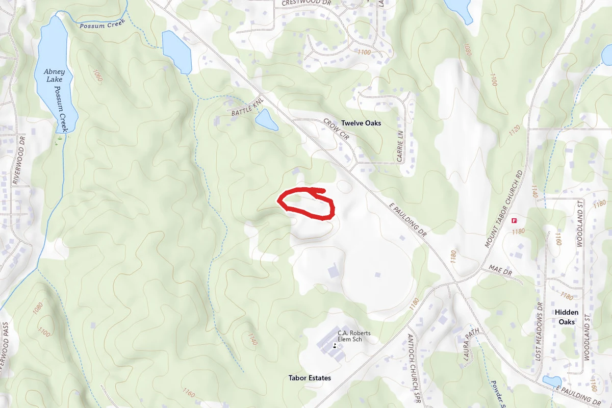 Mount Tabor Park Walking Trail