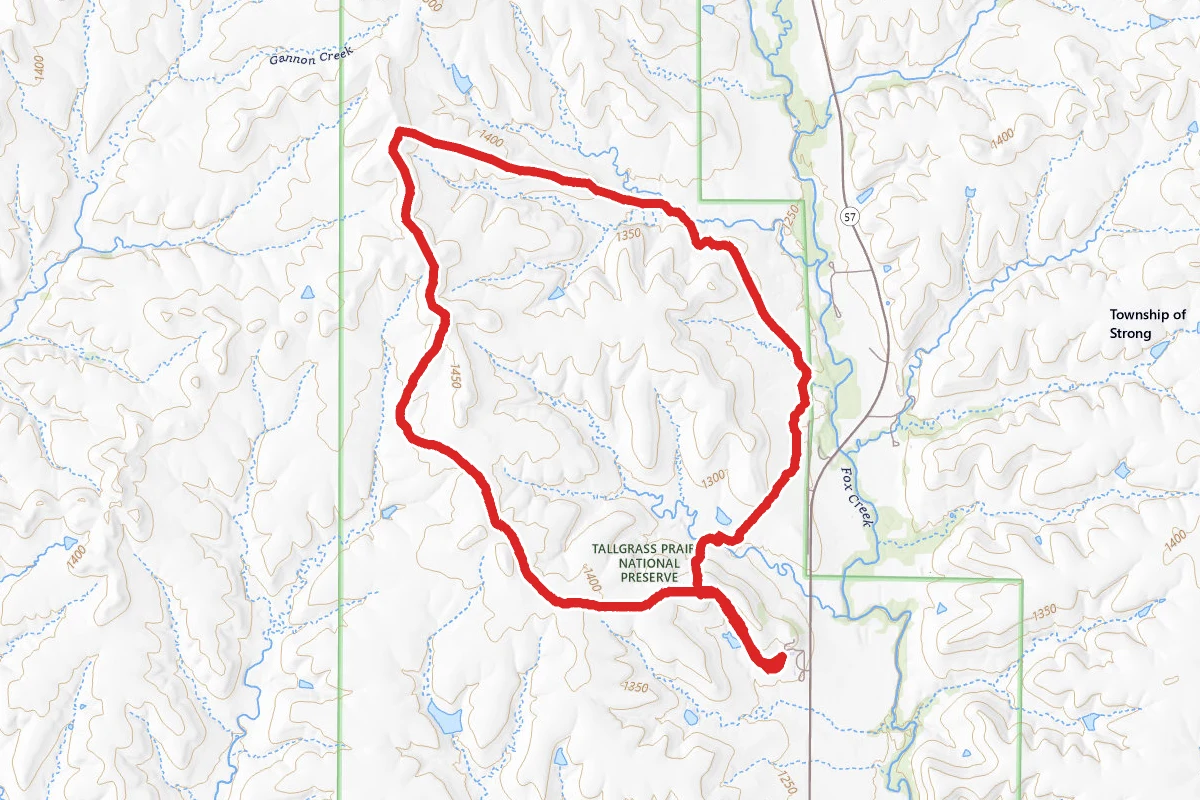 Prairie, Gas House and Davis Trail Loop