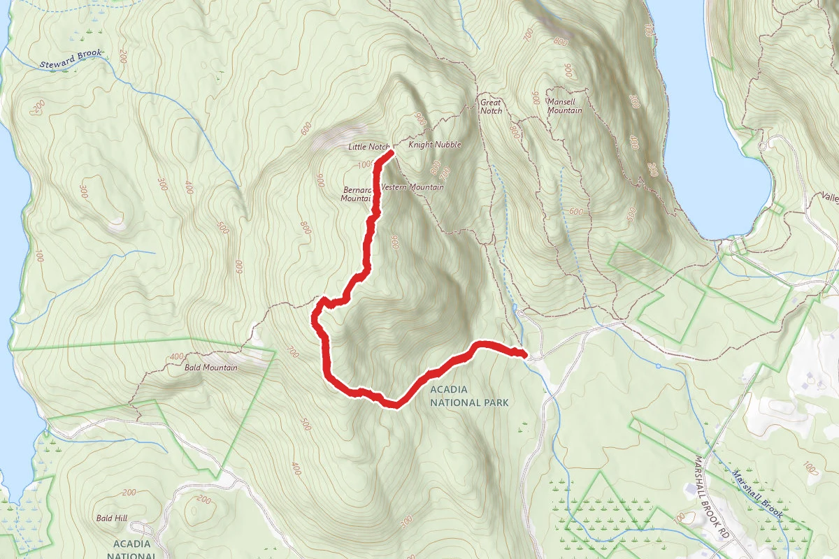 Bernard Mountain Trail