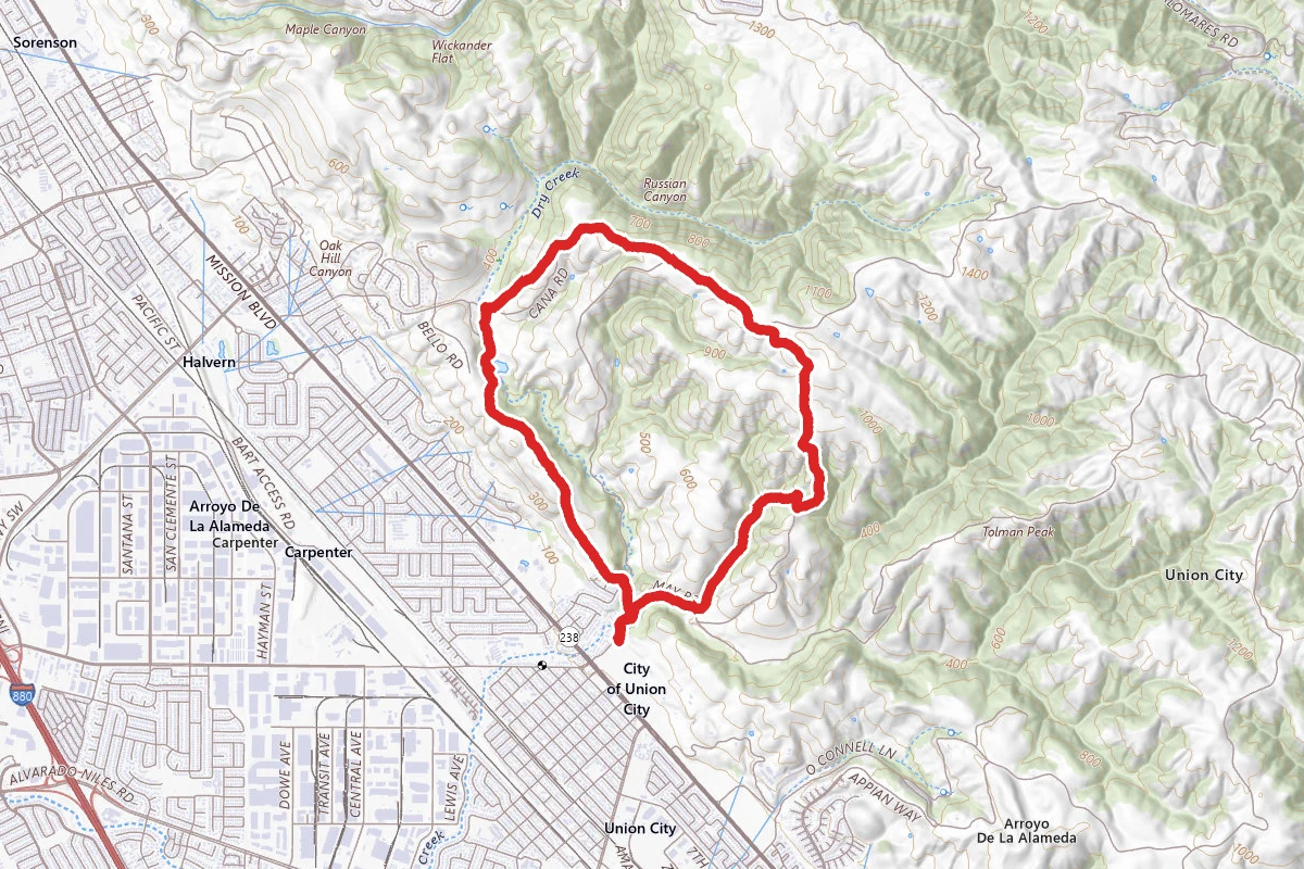 High Ridge Loop Trail