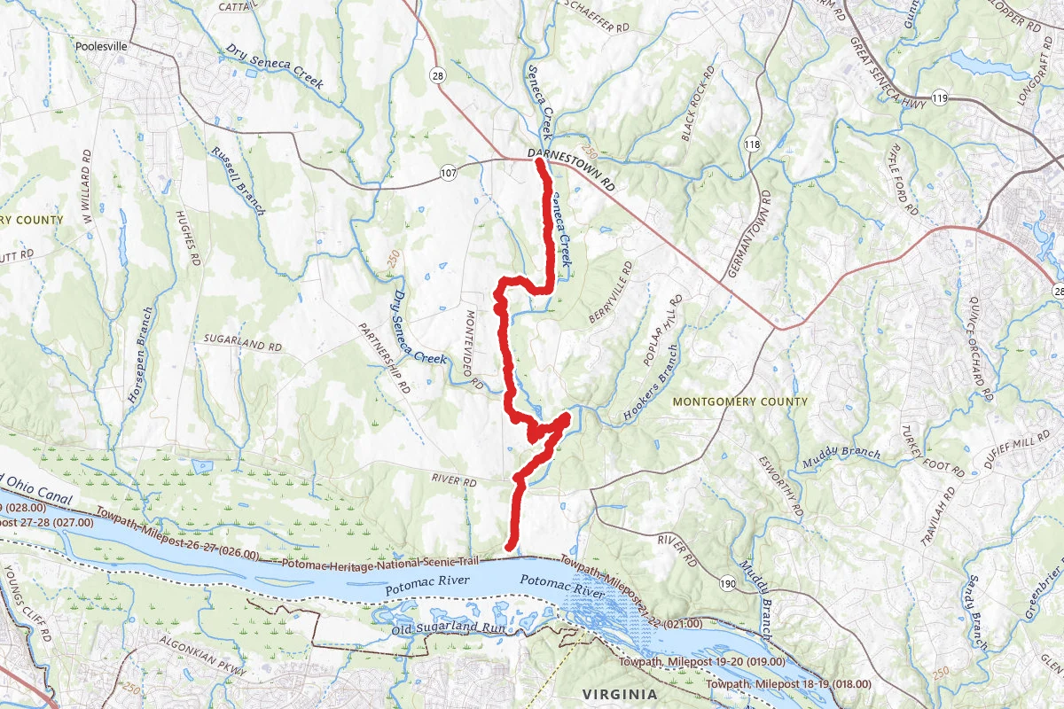 Seneca Creek Bluffs Trail