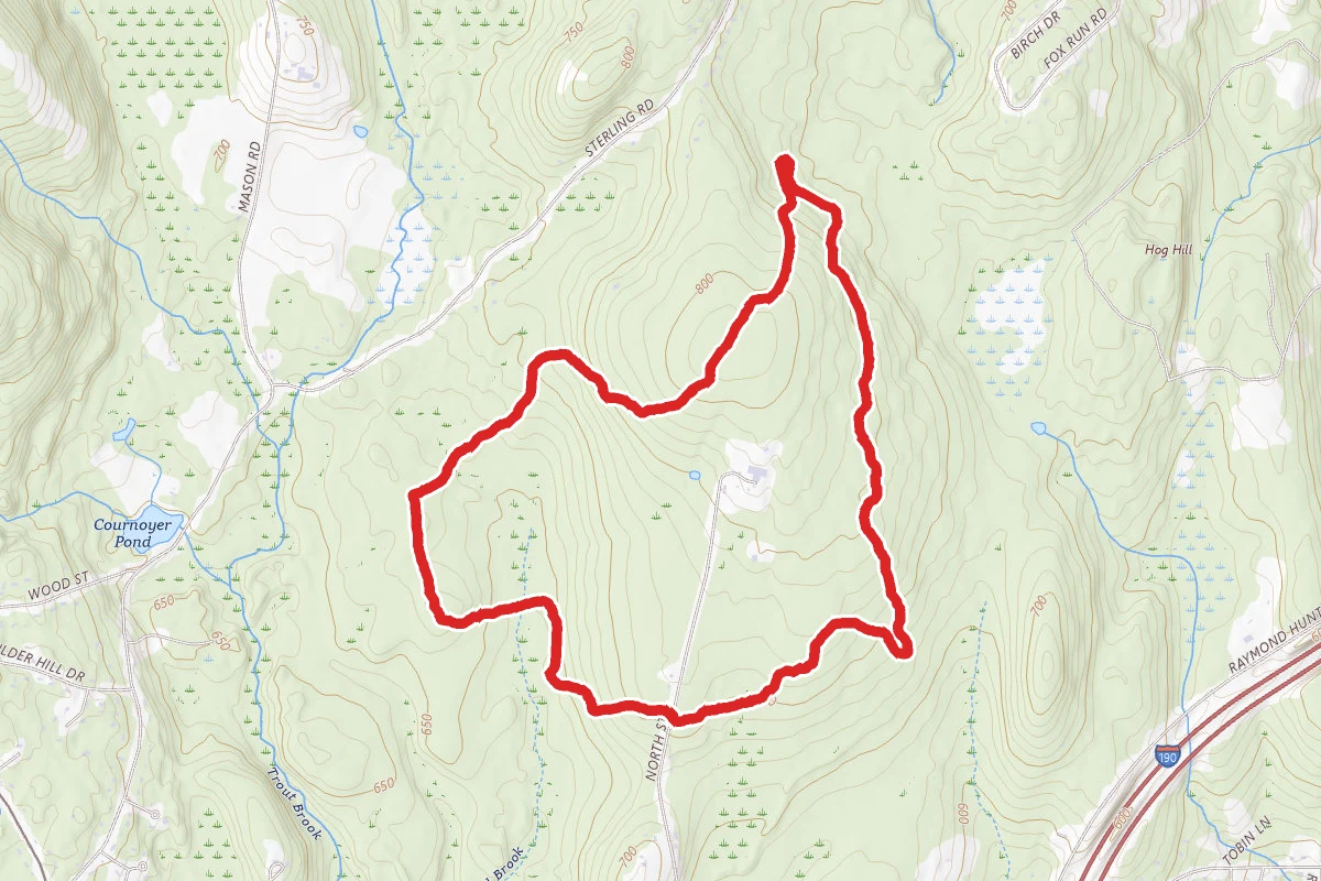 White Oak and Blue Dot Trail Loop