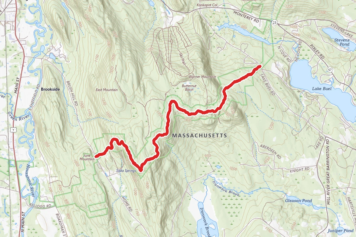 East Mountain via Appalachian Trail
