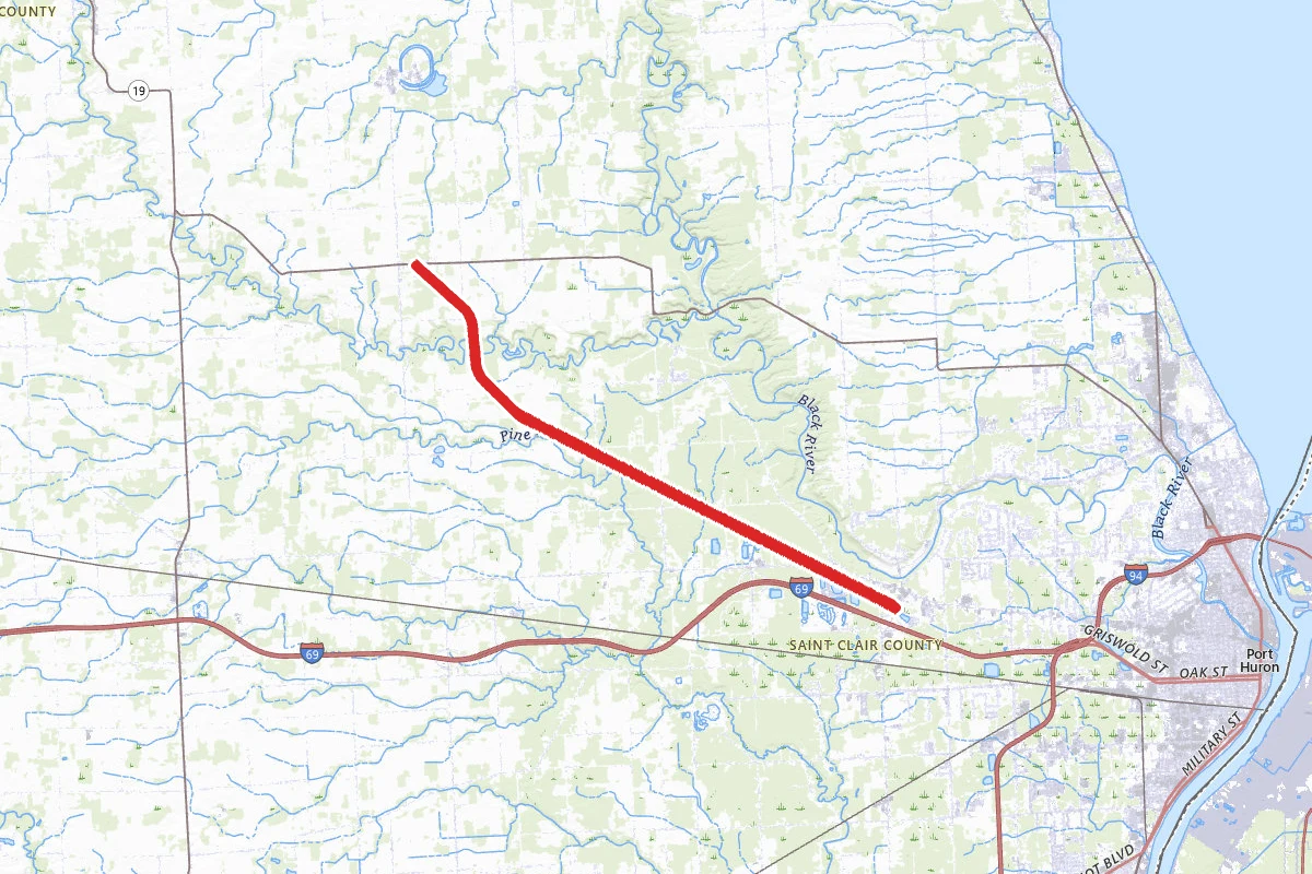 Wadhams to Avoca Trail