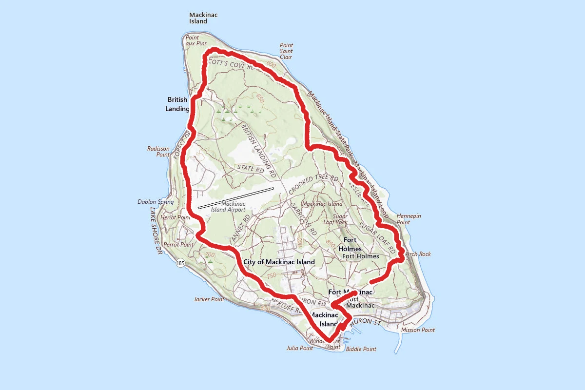 Mackinac Island Inner Loop