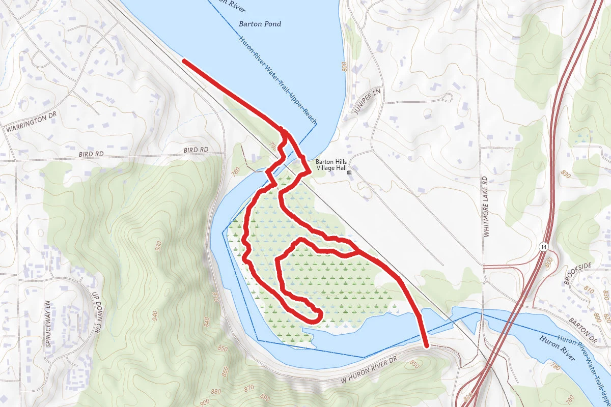 Barton Nature Area Loop