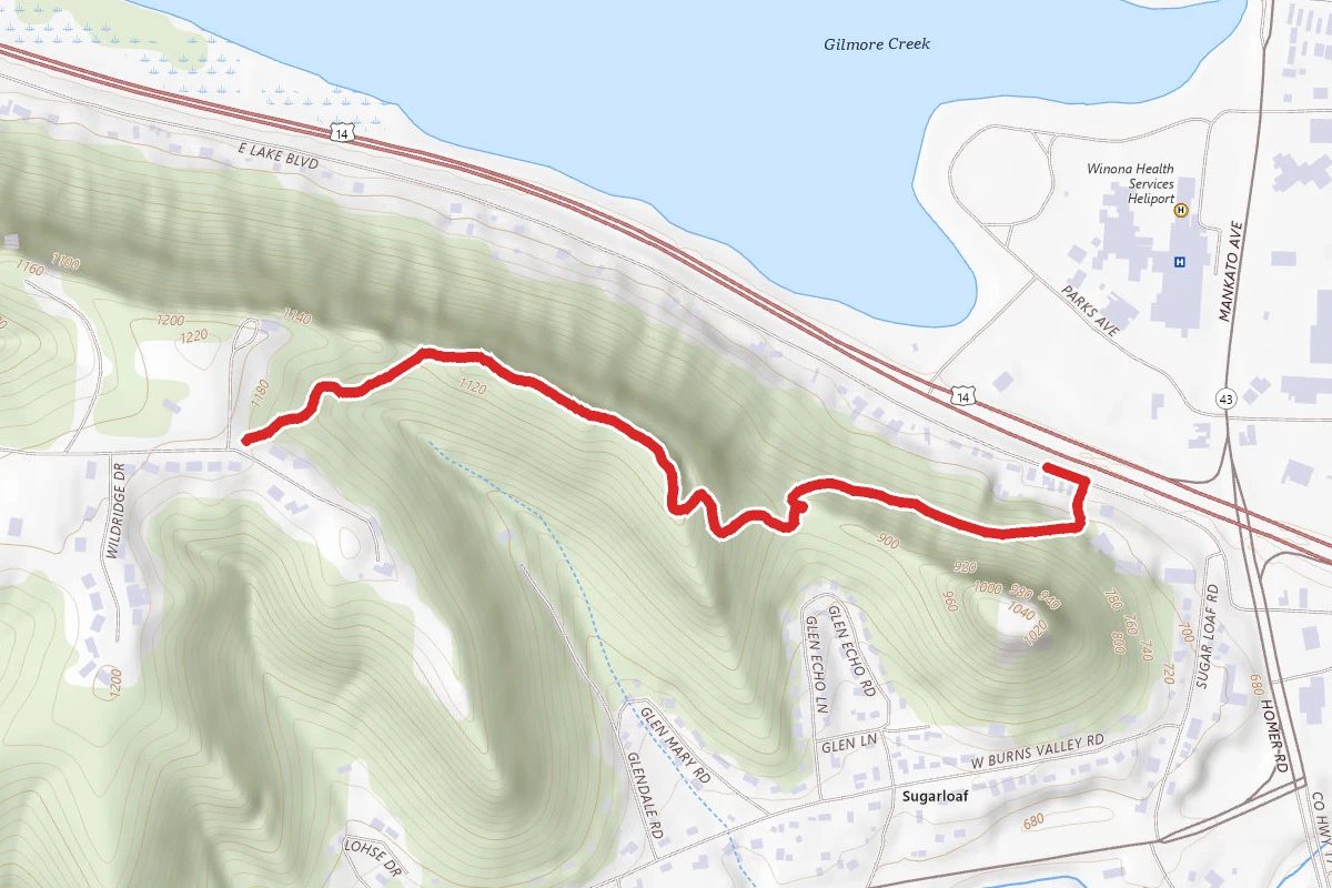 Sugarloaf to Garvin Heights Trail