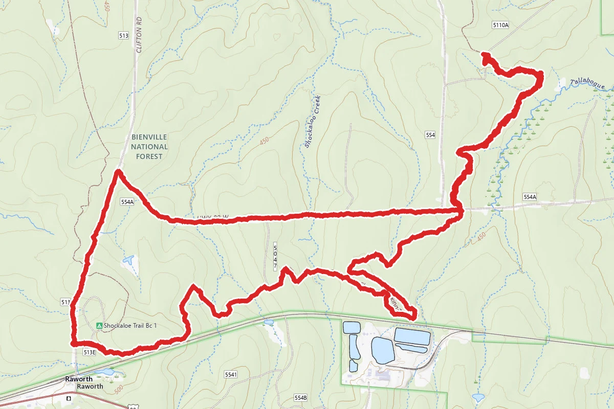 Shockaloe Trail