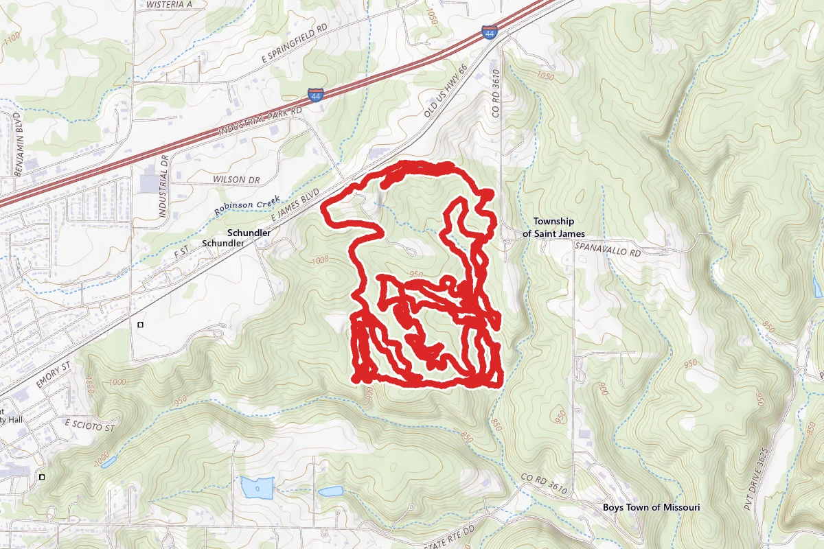 Forest City Mountain Bike Loop