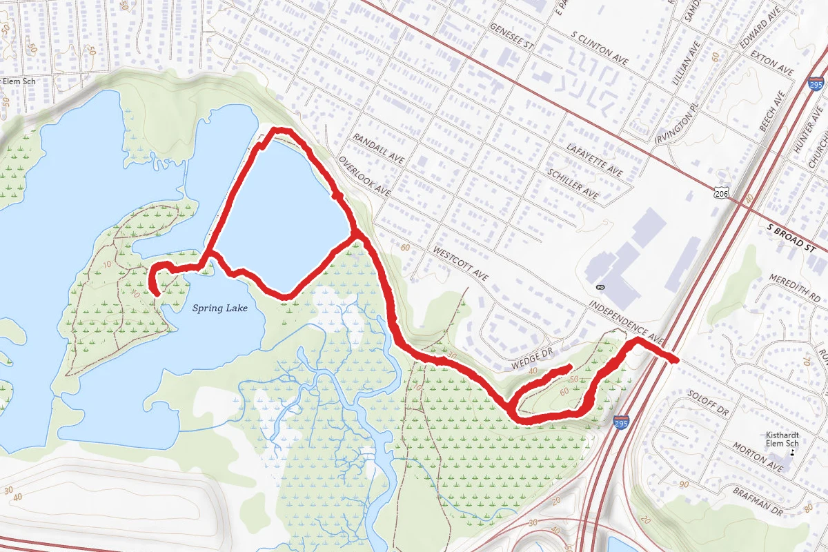 Abbott Marshlands Spring Lake Trail