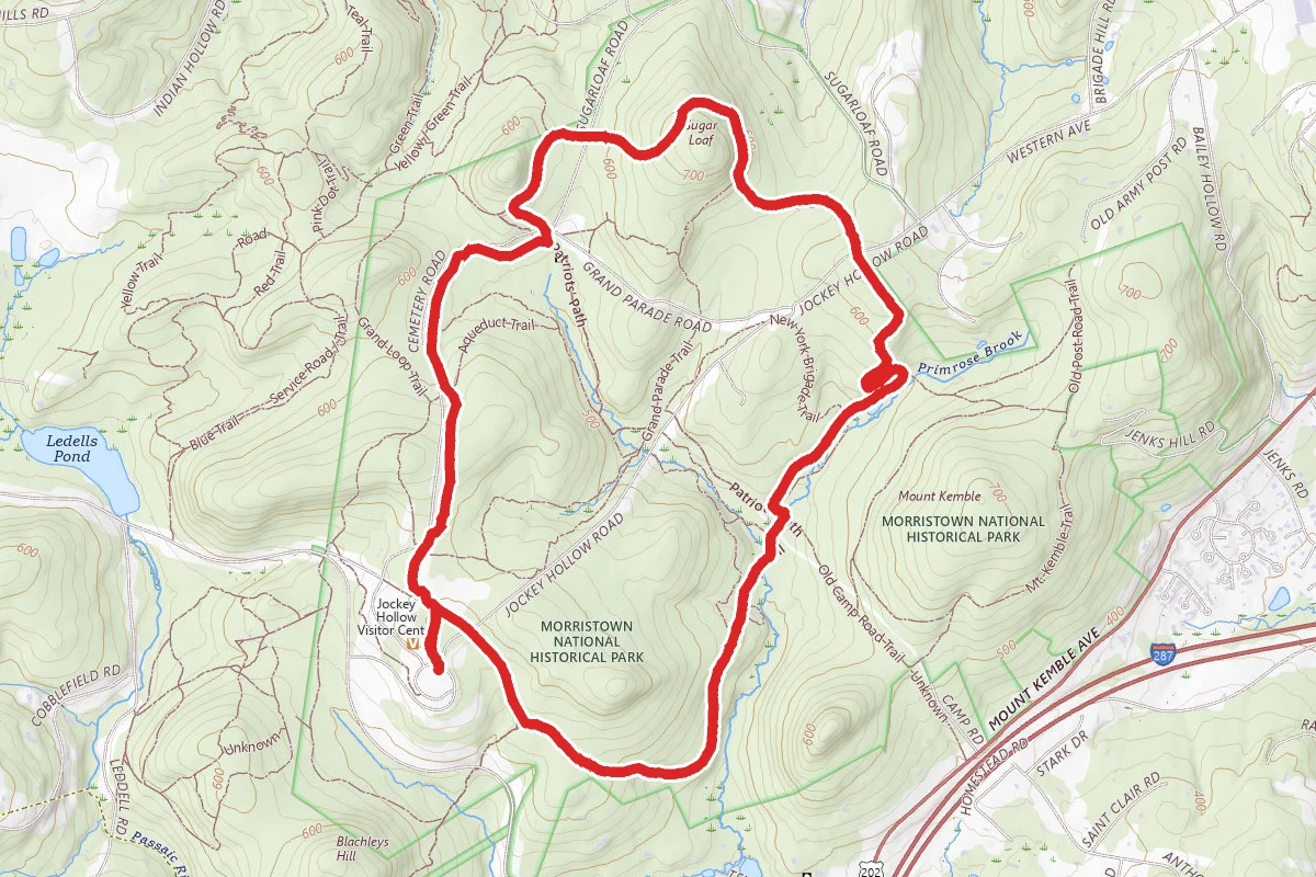 Grand Loop Trail and Yellow Trail Loop