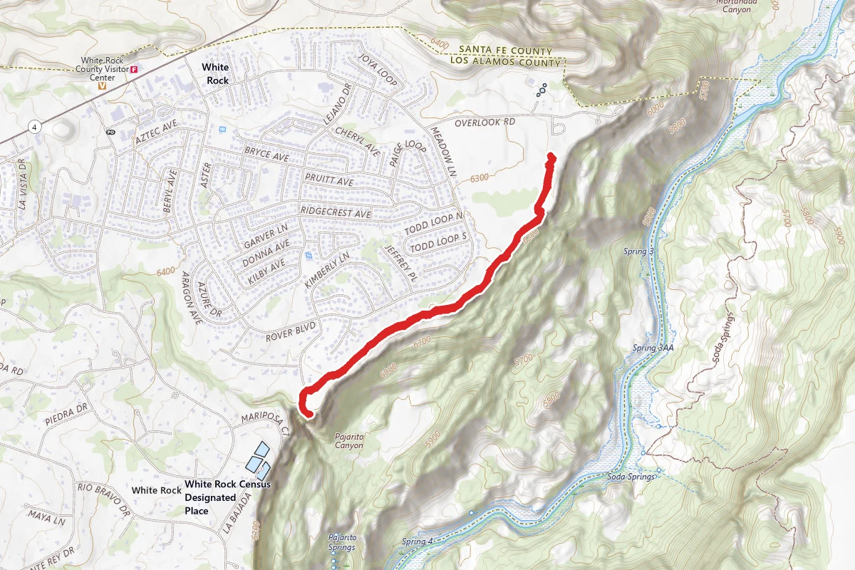 White Rock Canyon Rim Trail