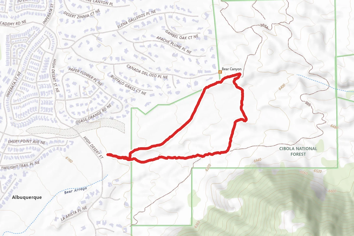 Michial M. Emery Bear Canyon Trail