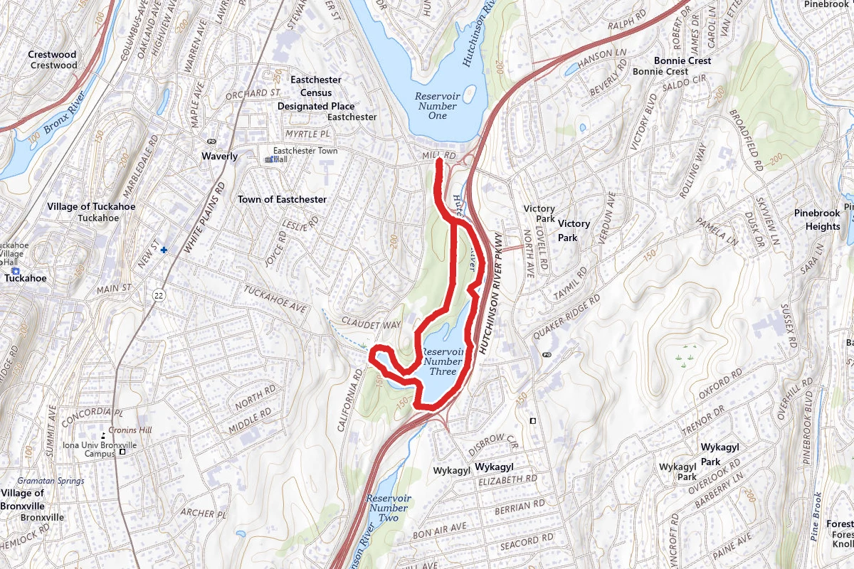 Hutchinson River Parkway Trails