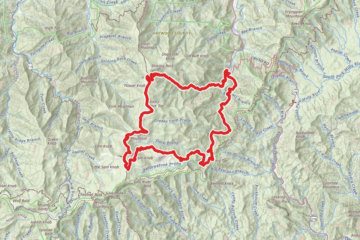 Big East Fork and Art Loeb Loop