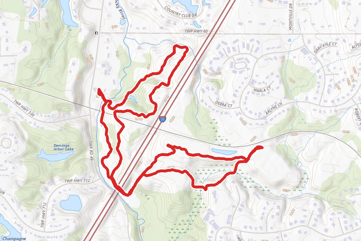 Austin Badger Park Trail