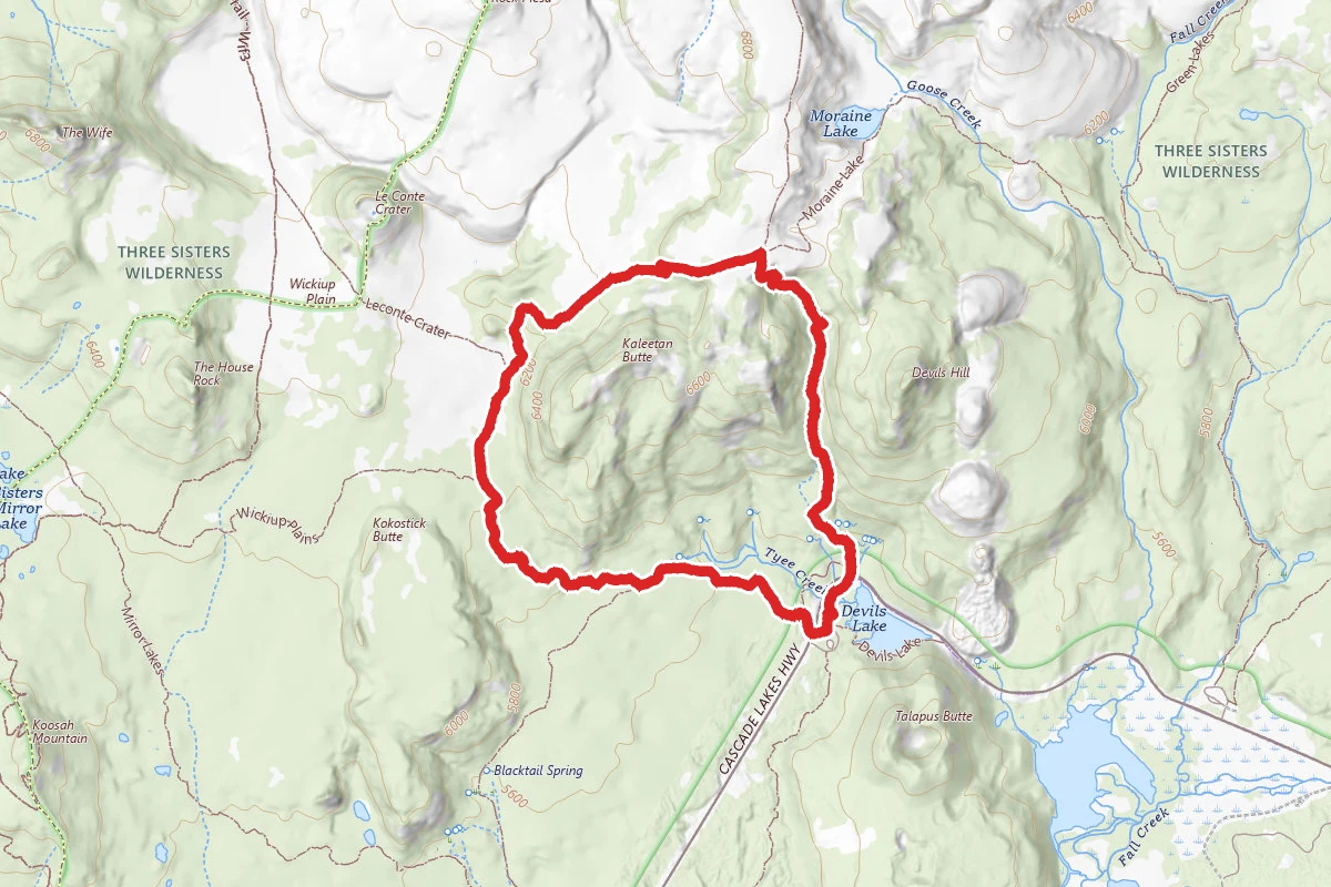 Wickiup Plain Loop Trail