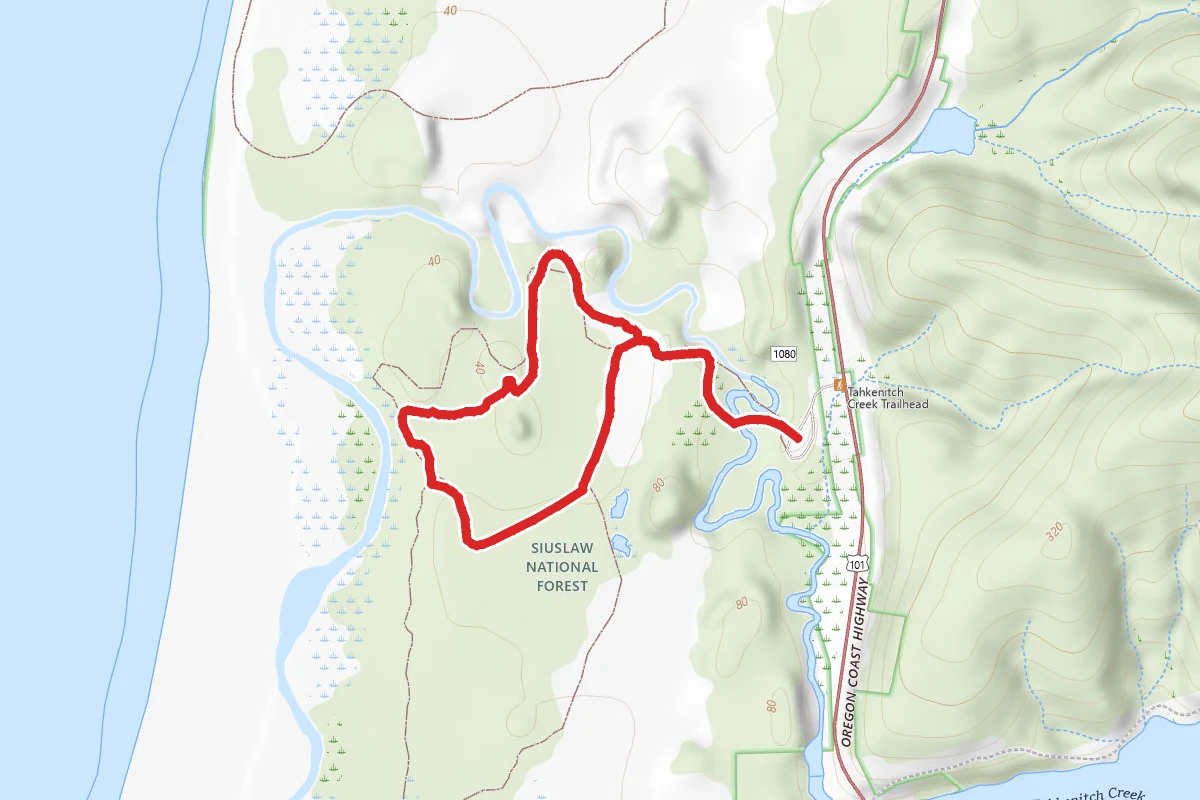 Tahkenitch Creek Trail