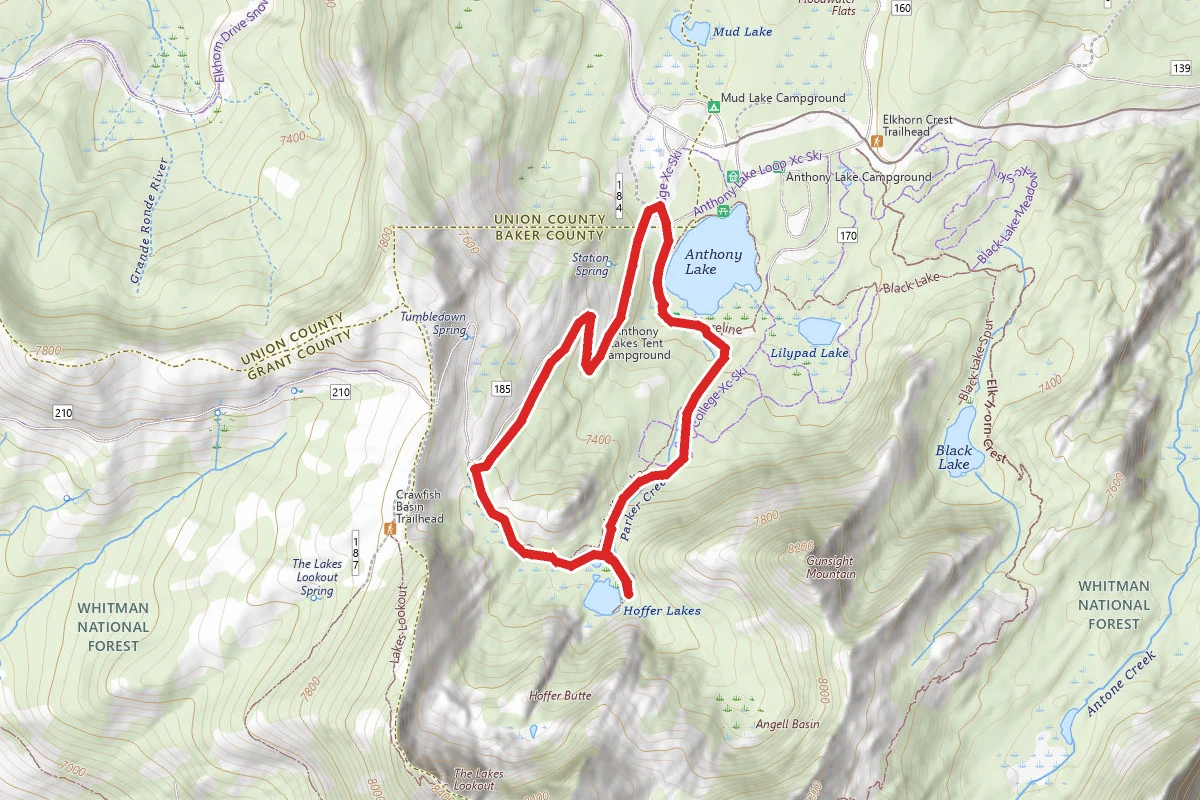 Hoffer Lakes Trail