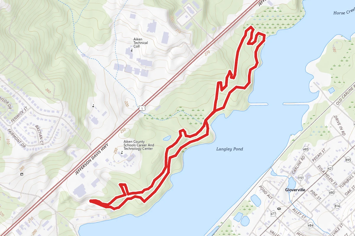 Langley Pond Loop Trail