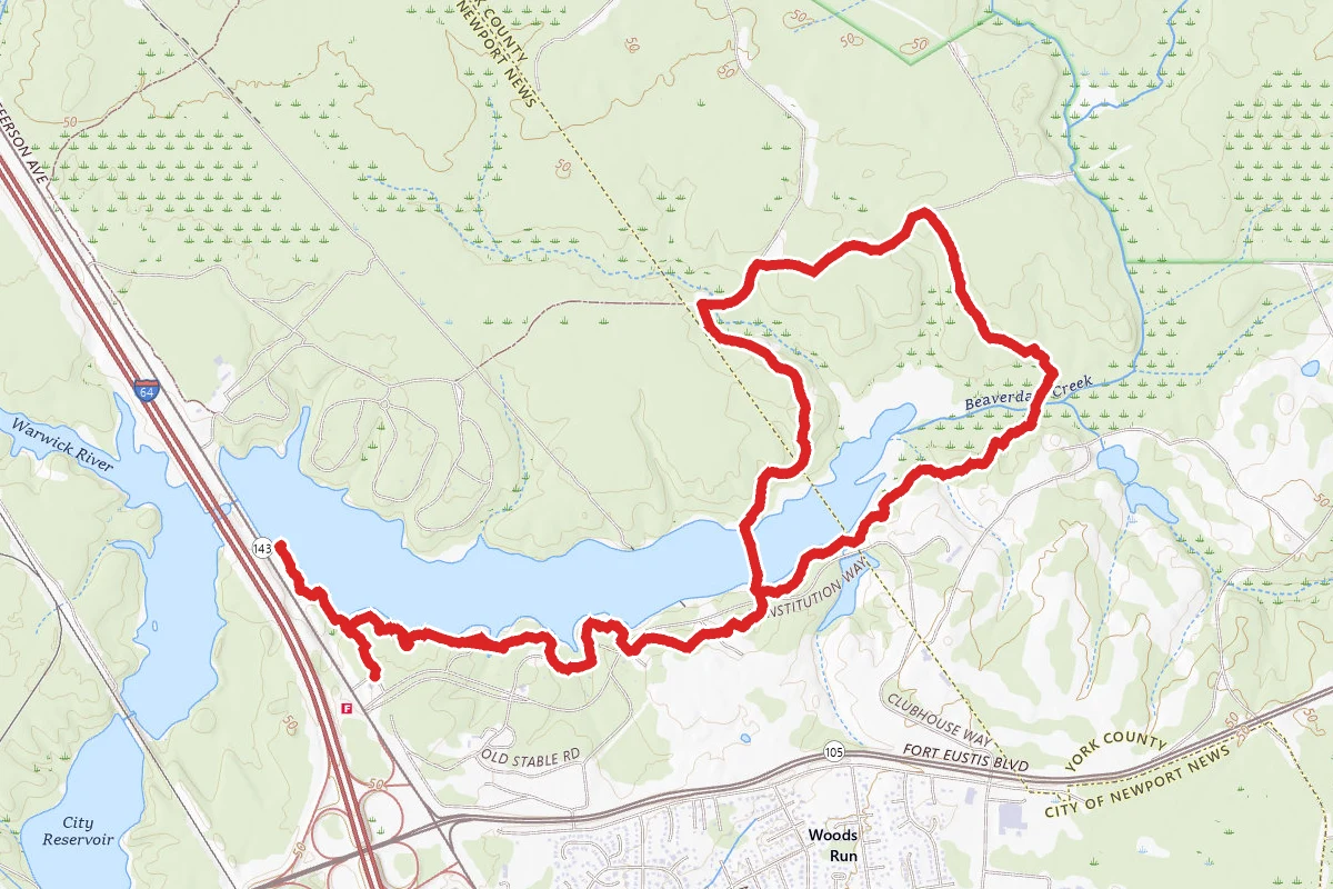 Newport News Lakeside Loop
