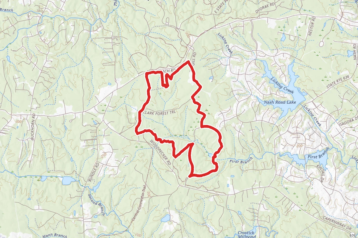 Bright Hope Trail and Otter Lick Loop