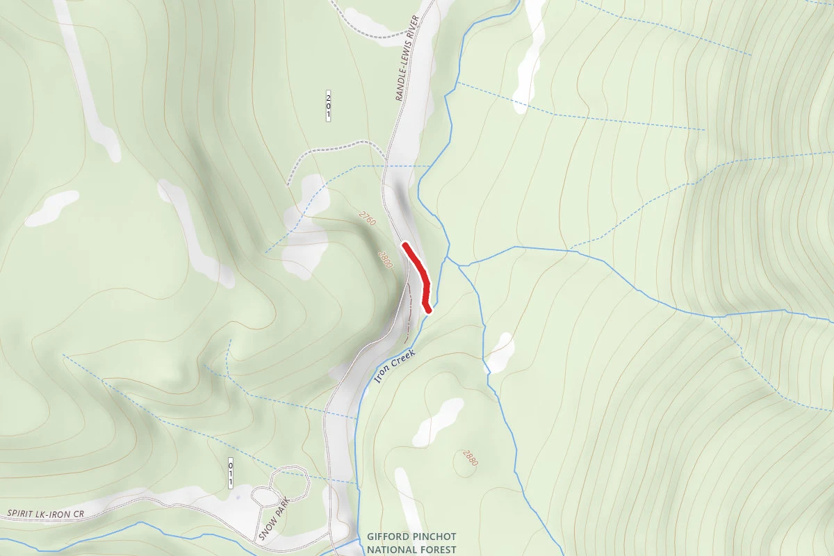 Iron Creek Falls Trail