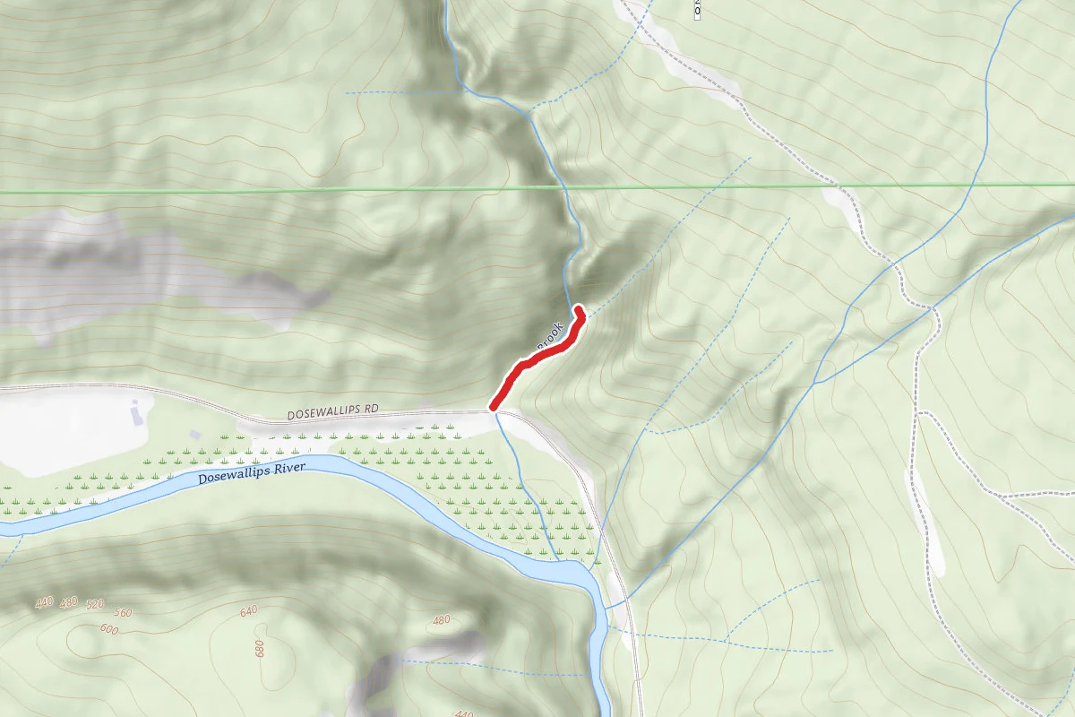 Rocky Brook Falls Trail