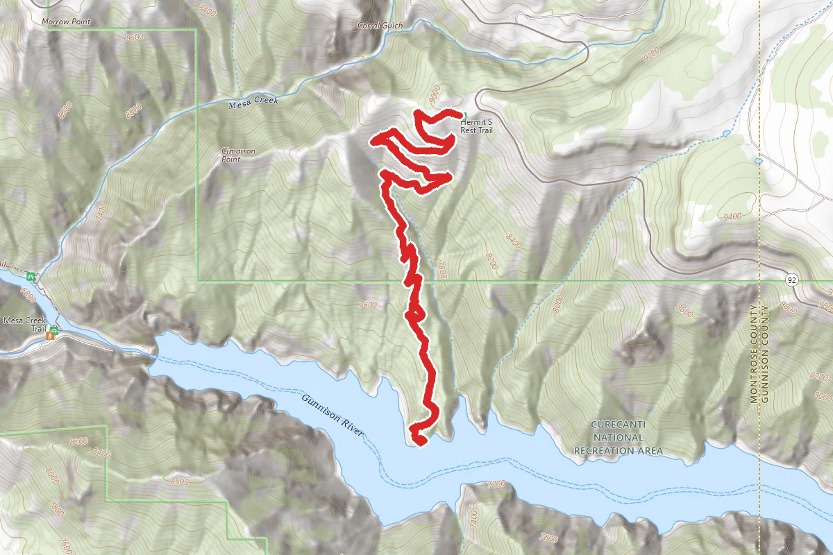 Hermits Rest Trail