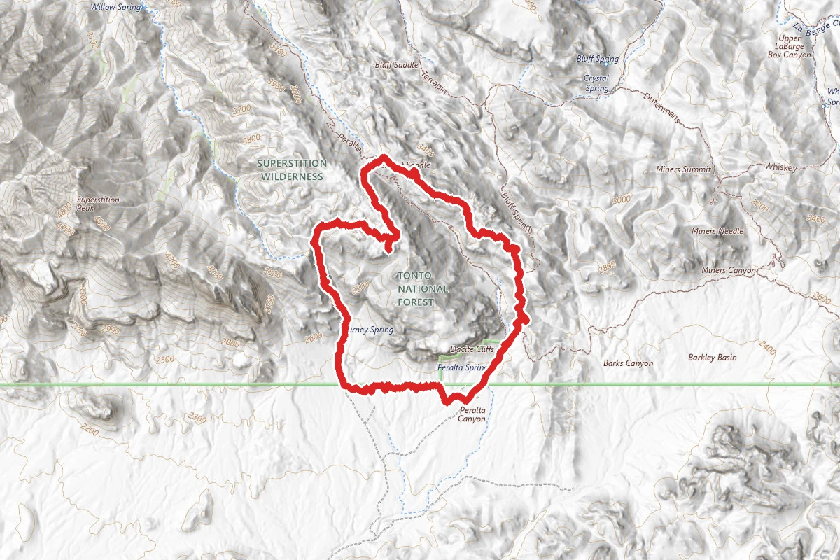 Carney to Cave Trail Loop