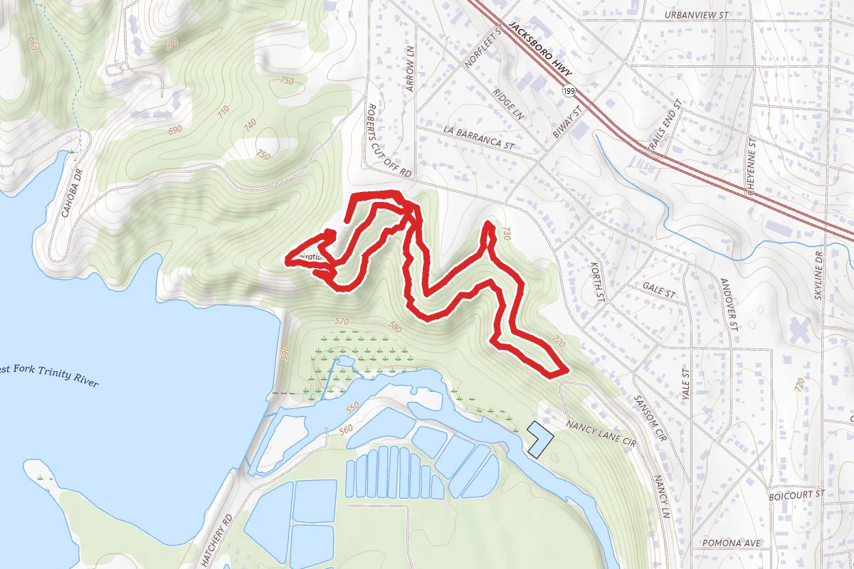 Sansom Red Trail