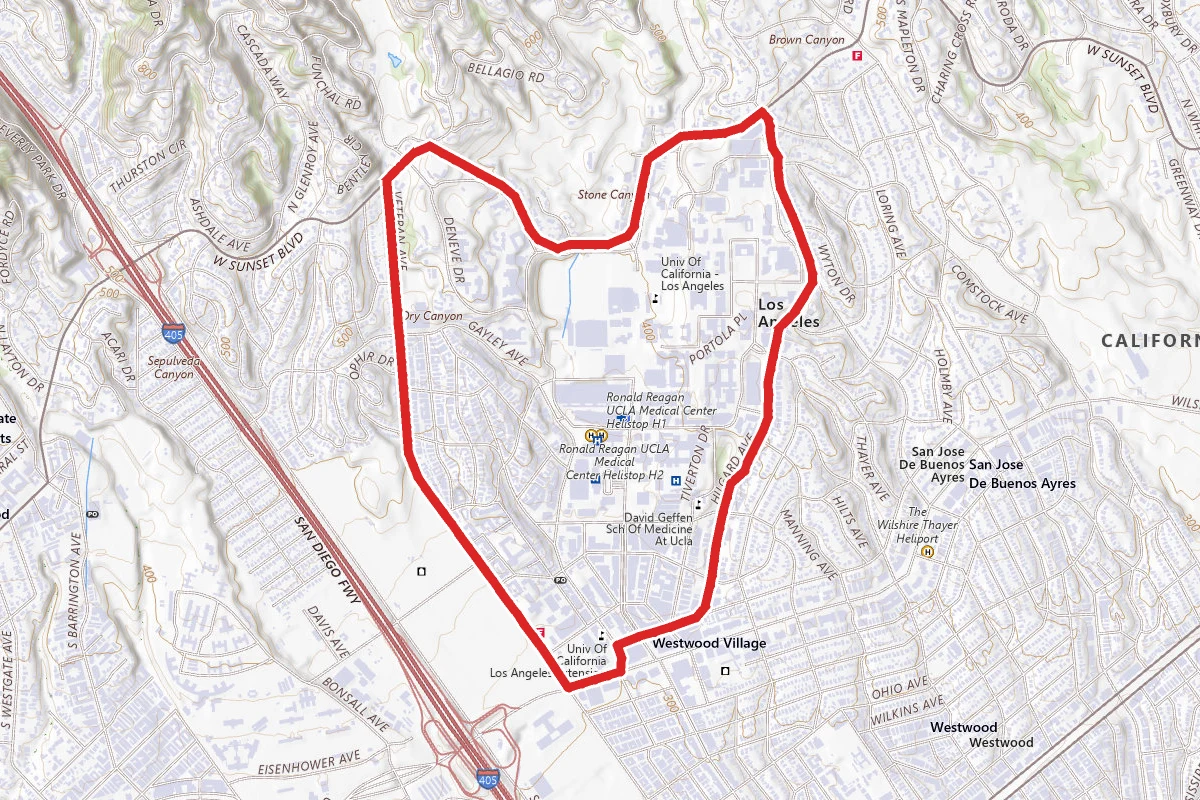 UCLA Perimeter Walk