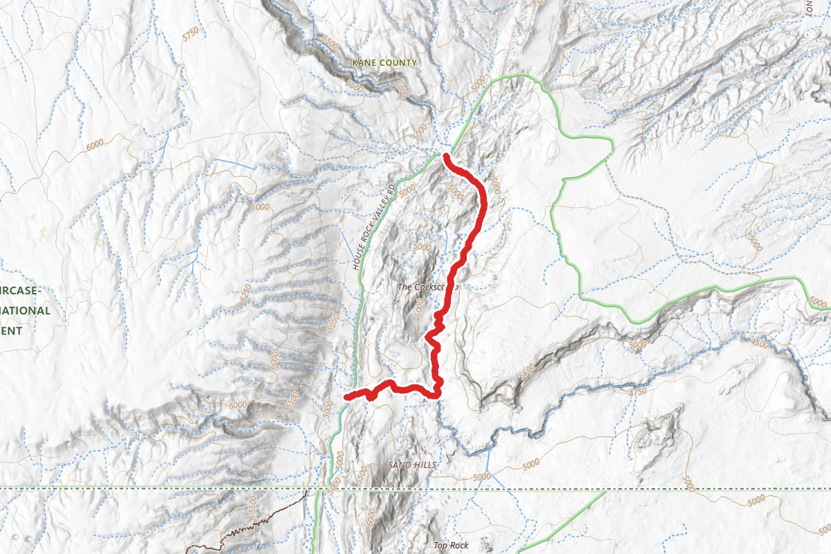 Buckskin Gulch to Wire Pass Trail