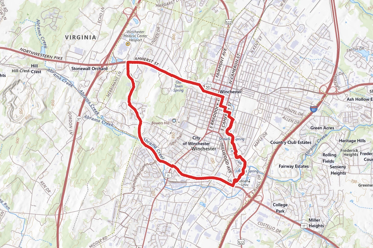Winchester Green Circle Trail