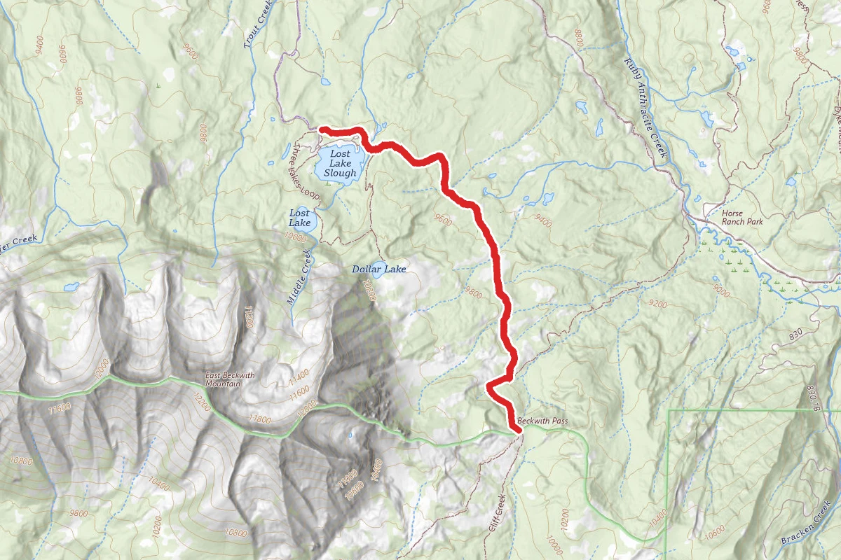 Beckwith Pass Trail