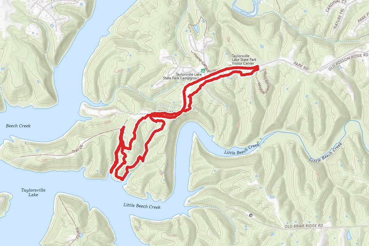 Taylorsville Lake Trail